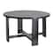 Hello Honey® Elegant Acacia Trestle Round Coffee Table